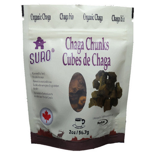 Organic Canadian Chaga Chunks 57 Grams by SURO