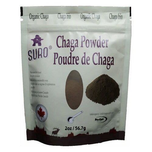 Organic Canadian Chaga Powder 57 Grams by SURO
