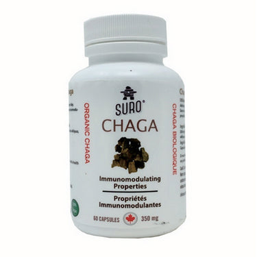 Organic Canadian chaga capsules 60 VegCaps by SURO