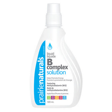 Prairie Naturals Health Products Inc., Liquid B Complex Solution, 500 Ml