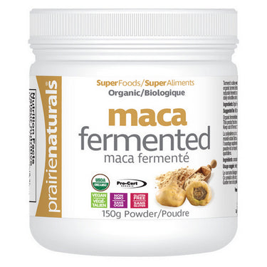 Fermented & Organic Maca Powder 150 Grams by Prairie Naturals Health Products Inc.