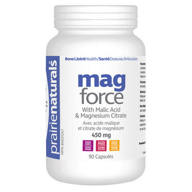 Mag Force 90 Caps by Prairie Naturals Health Products Inc.