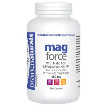 Mag Force 180 Caps by Prairie Naturals Health Products Inc.