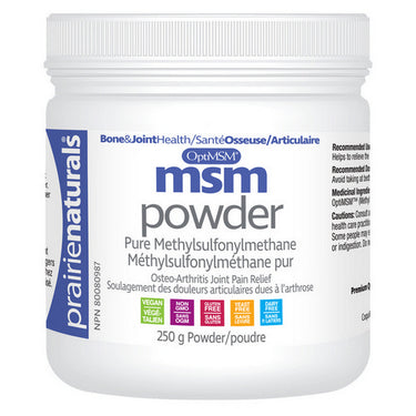 Prairie Naturals Health Products Inc., OptiMSM, 250 Grams
