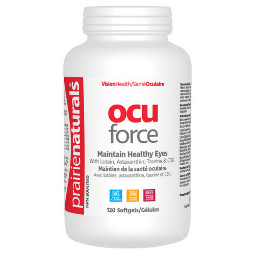 Ocu Force Healthy Eyes 120 Softgels by Prairie Naturals Health Products Inc.
