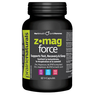 Z-Mag Force 60 VegCaps by Prairie Naturals Health Products Inc.