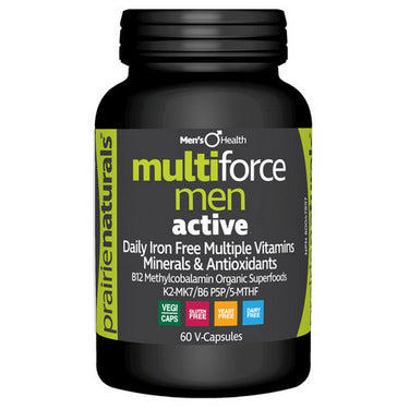 Multi-Force for men 60 VegCaps by Prairie Naturals Health Products Inc.