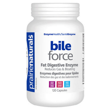 Bile Force Digestive Enzyme 120 Caps by Prairie Naturals Health Products Inc.