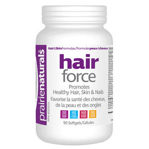 Hair Force 90 Softgels by Prairie Naturals Health Products Inc.
