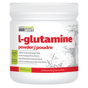 L-Glutamine Powder 200 Grams by Prairie Naturals Health Products Inc.