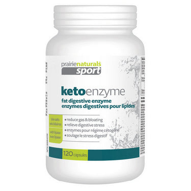 Keto Enzyme 120 Caps by Prairie Naturals Health Products Inc.