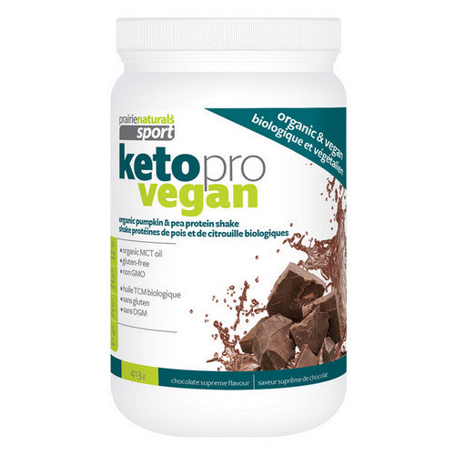 Keto Pro Vegan Chocolate 413 Grams by Prairie Naturals Health Products Inc.
