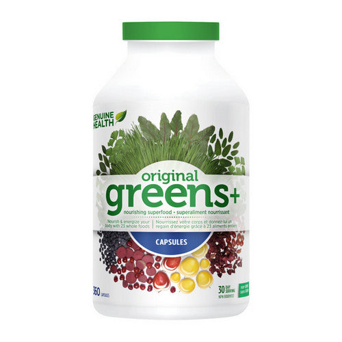 Greens+ Superfood 360 Caps by Genuine Health