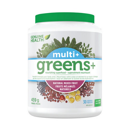 Greens+ Multi+ Mixed Fruit 459 Grams by Genuine Health