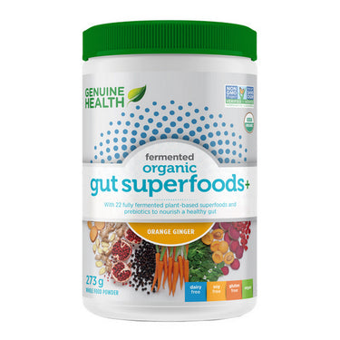 Ferment Organic Gut Superfood Orange-Ginger 273 Grams by Genuine Health