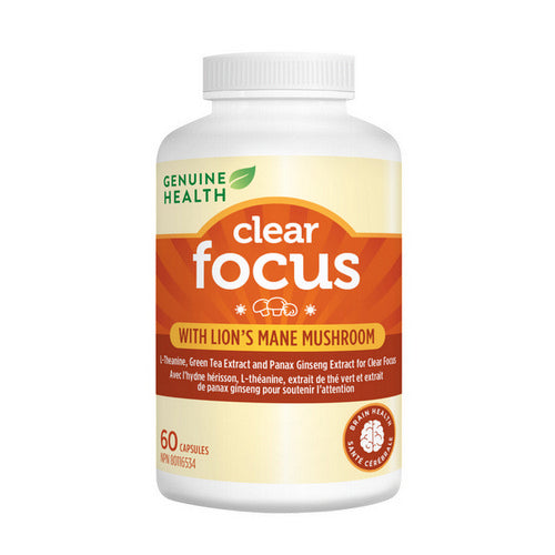 Clear Focus 60 Caps by Genuine Health