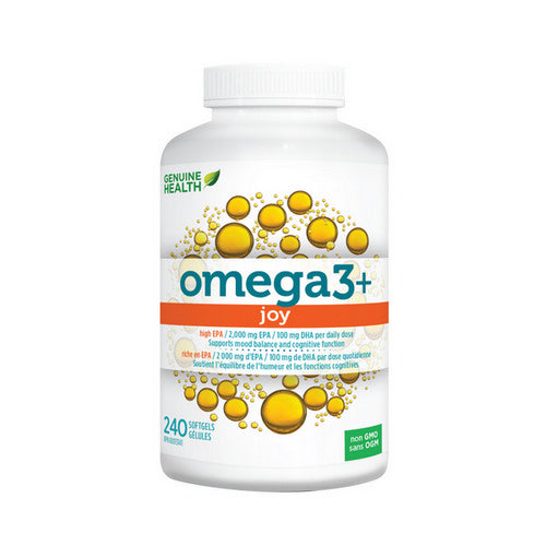 Omega3+ JOY 240 Softgels by Genuine Health