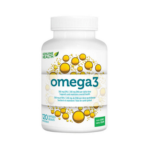 Omega3 120 Softgels by Genuine Health