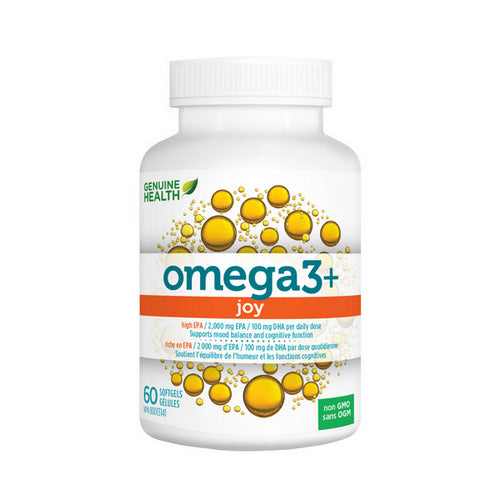 Omega3+ JOY 60 Softgels by Genuine Health