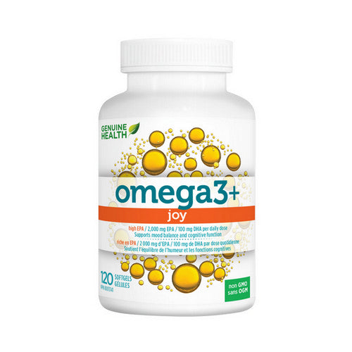 Omega3+ JOY 120 Softgels by Genuine Health