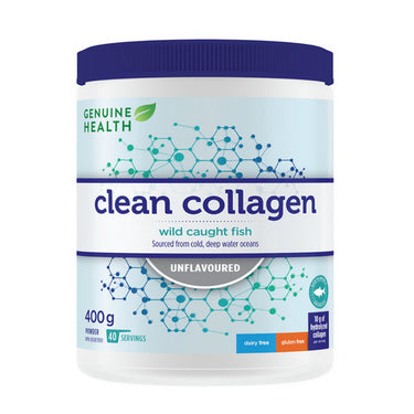 Clean Collagen Marine Unflavoured 400 Grams by Genuine Health