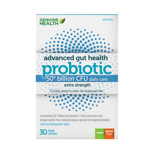 AGH Probiotics 50 Billion CFU 30 VegCaps by Genuine Health