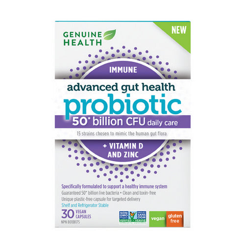 AGH Probiotics Immune 30 VegCaps by Genuine Health