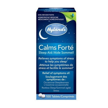 Calms Forte Sleep Aid 100 Tabs by Hylands (Standard Homeopathic)