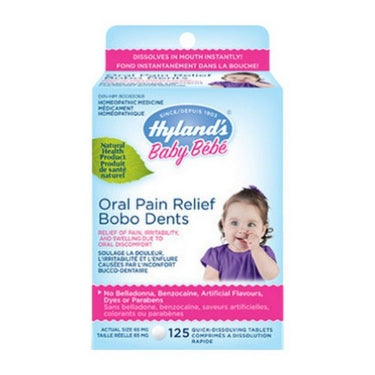 Baby Oral Pain Relief 125 Tabs by Hylands (Standard Homeopathic)