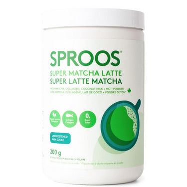 Sproos, Sproos Super Matcha Latte, 200 Grams