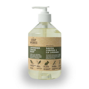 Soap Works, Lavender Liquid Soap, 500 Ml