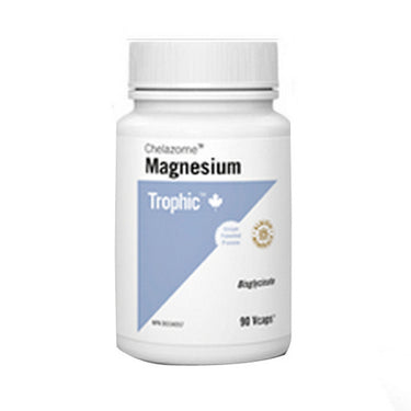 Magnesium Bisglycinate Chelazome 180 VegCaps by Trophic