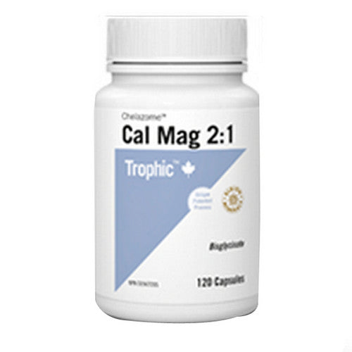 Calcium-Magnesium Chelazome 2:1 120 Caps by Trophic