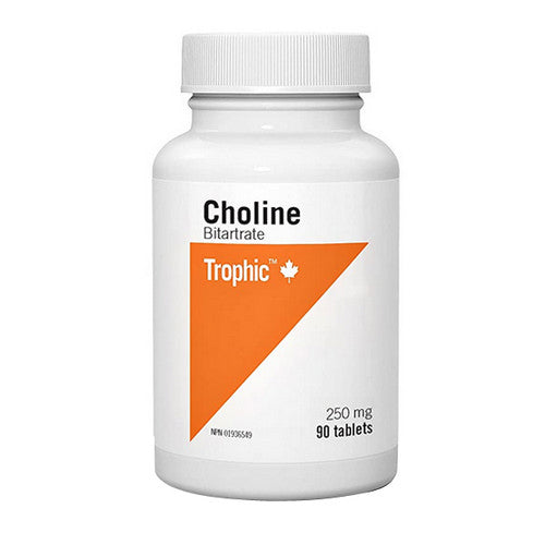Choline Bitartate 90 Tabs by Trophic