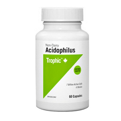 Acidophilus 7 Billion E-coated 60 Caps by Trophic