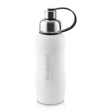 Insulated Sports Bottle White 750 Ml by THINKsport THINKbaby