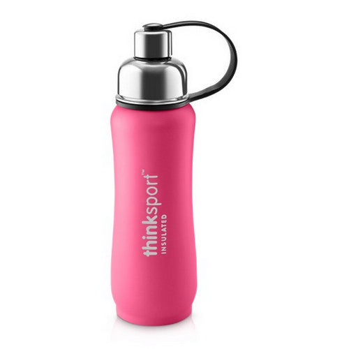 Insulated Sports Bottle Hot Pink 500 Ml by THINKsport THINKbaby