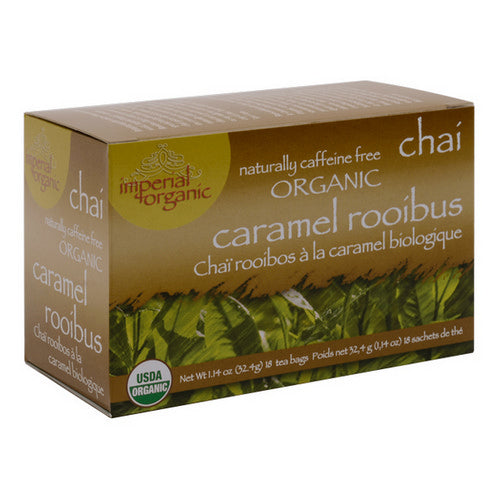 Imperial Organic Caramel Rooibos Chai 18 Bags by Uncle Lees Tea