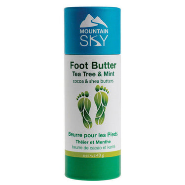 Foot Butter-Tea Tree & Mint Ecotube 40 Grams by Mountain Sky Soaps