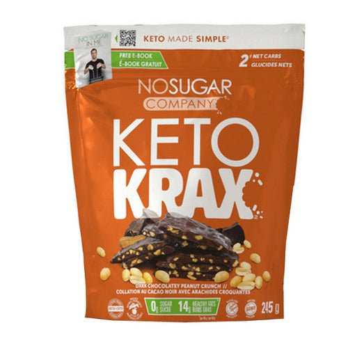 Keto Krax Ch Peanut Crunch 245 Grams by No Sugar Company