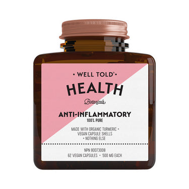 Well Told Health, Anti-Inflammatory, 62 Caps