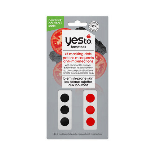 Charcoal Zit Masking Dots 24 Count by Yes To