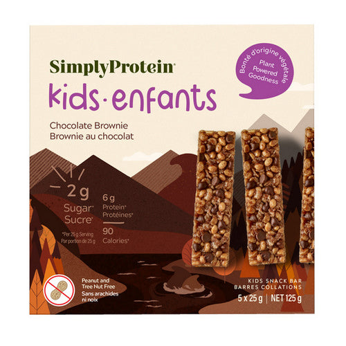 Kids Chocolate Brownie 5 Count by SimplyProtein