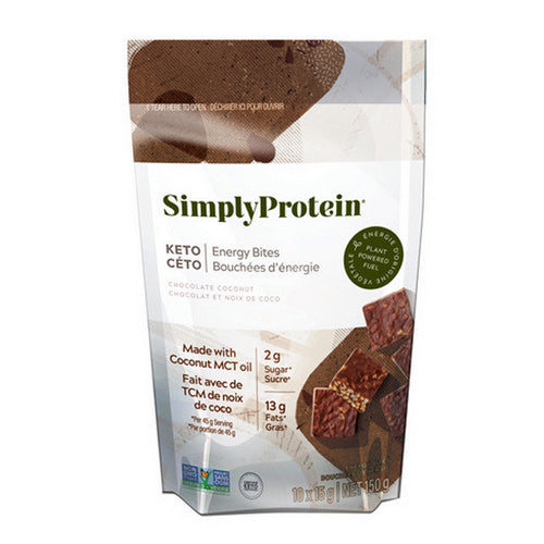 Chocolate Coconut Keto Bites 150 Grams by SimplyProtein