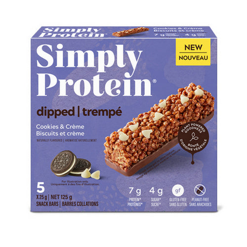 Cookies & Creme Bar Dipped 5 Count by SimplyProtein