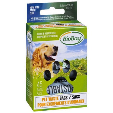 Dog Waste Dispenser Refills 45 Count by BioBag