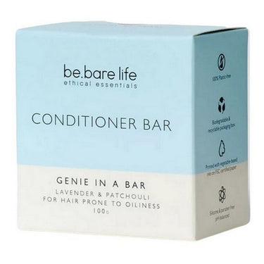 Conditioner Bar Genie in a Bar 100 Grams by Be.Bare Life