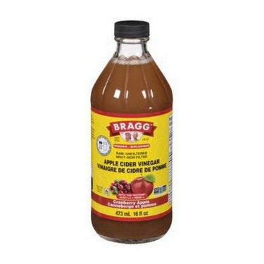 Organic Apple Cider Vinegar Cranberry 473 mL by Bragg