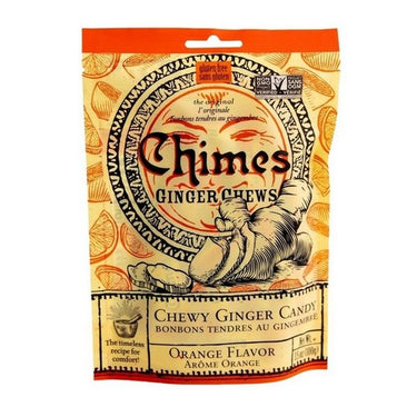 Orange Ginger Chews 100 Grams by Chimes