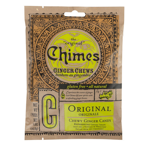Original Ginger Chews 141.8 Grams by Chimes